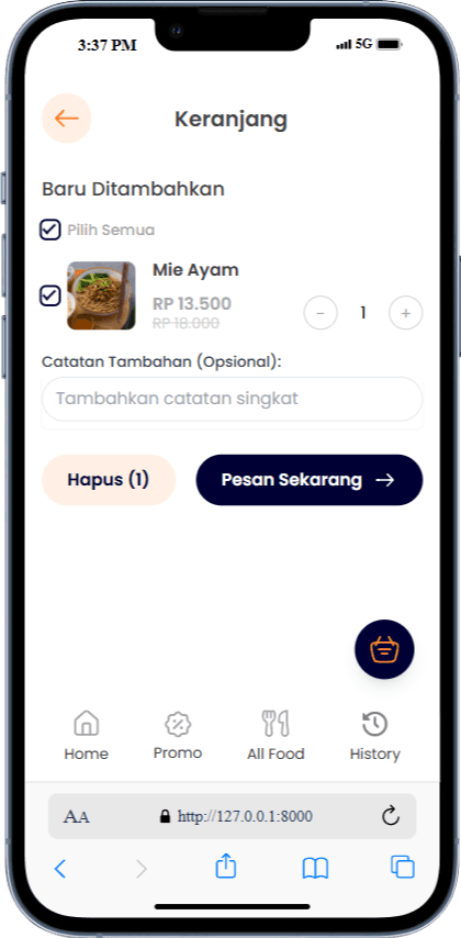 Food Ordering Website - Digital Food Ordering System thumbnail 5